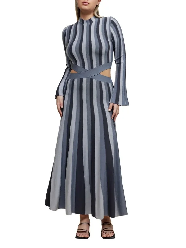 Deal Alert Aspen Dress Petrol Mix