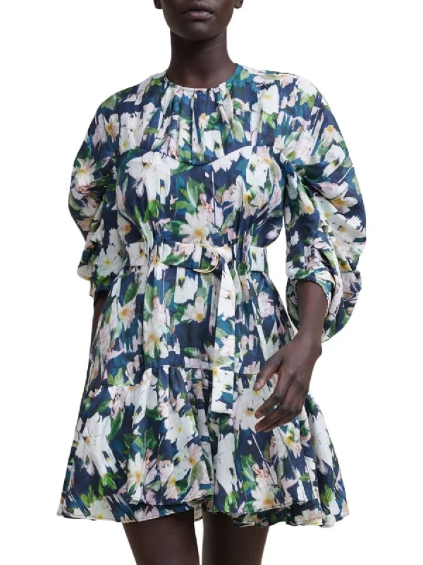 Best Bargains Bonhill Dress Navy Posy