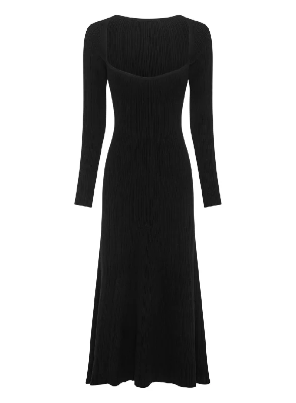 Don’t Miss Out CHARLI DRESS - RAVEN