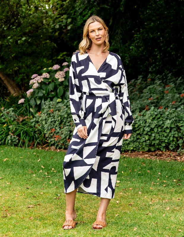 Exclusive Deal Dali Abstract Dress Midnight Abstract