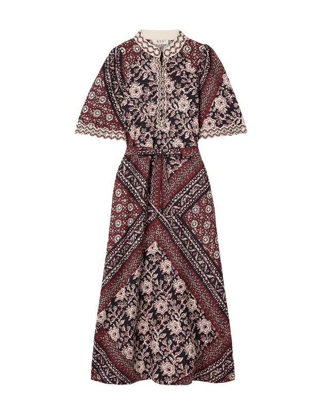 Instant Discount Danae Print Sleeve Dress