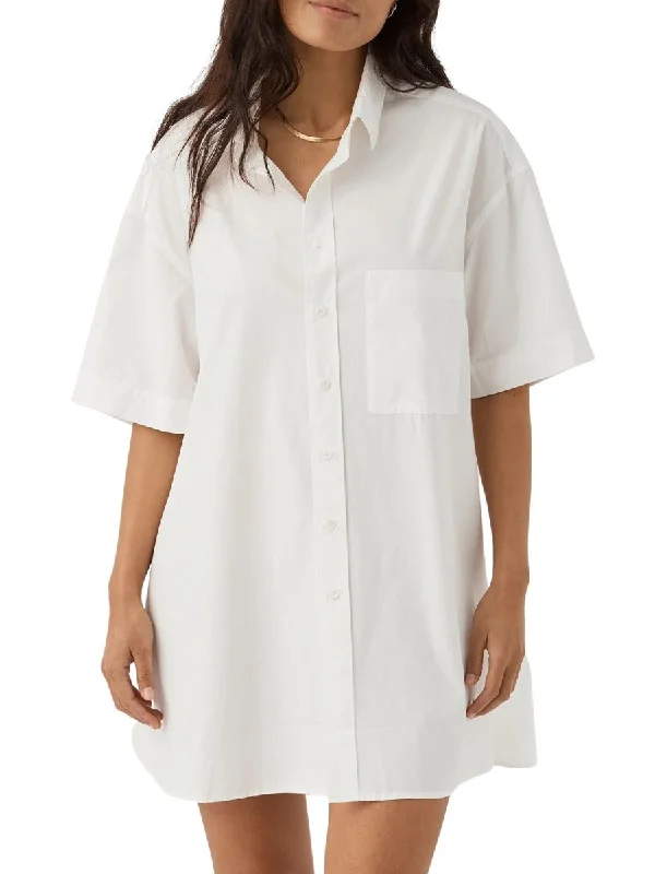 Weekend Deal Drew Shirt Dress Cloud