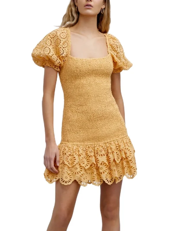 Bonus Savings Elsa Dress Light Tangerine