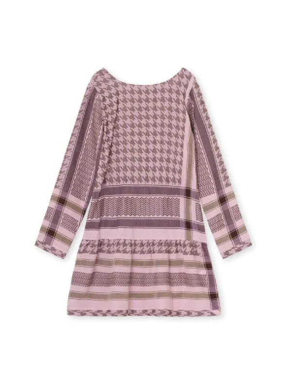 Price Cut Gina LS Dress 438 Smokey Grape