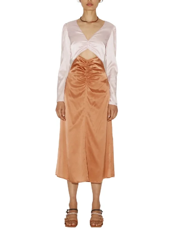 Huge Discounts Guiliana Dress Lilac/Caramel