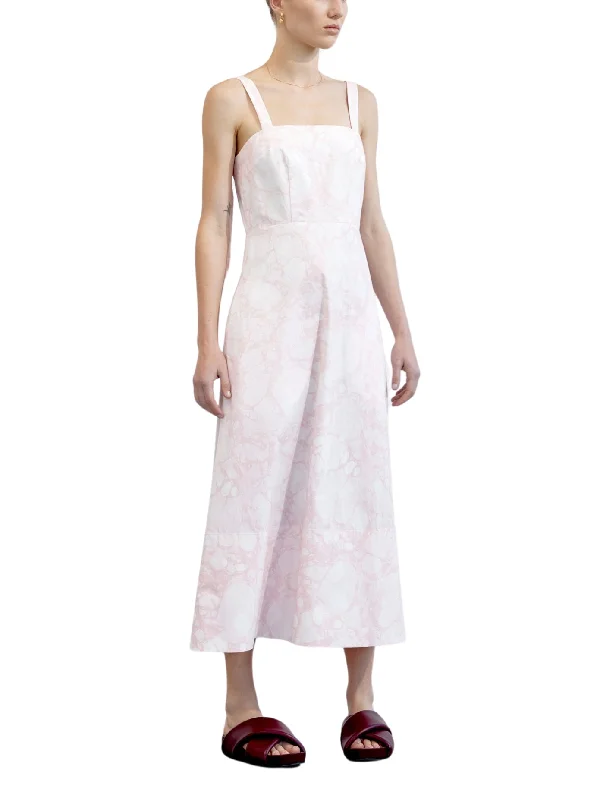 Deal of the Day Hattie Dress | Cellular Print Rose