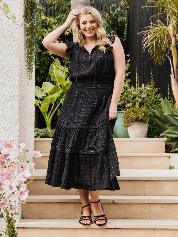 Limited Stock Isabella Dress Black