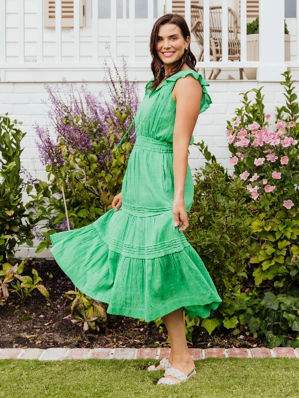 Holiday Sale Isabella Dress Greenbriar