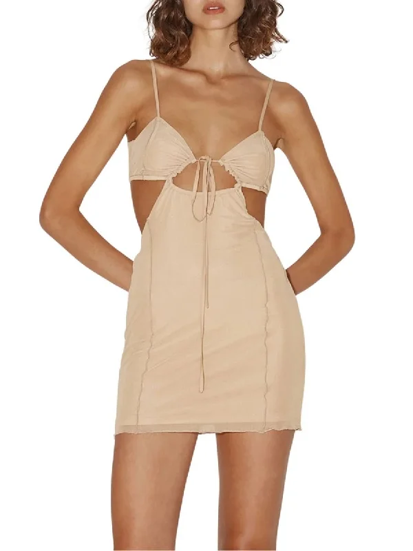 Final Clearance Jamica Dress Nude