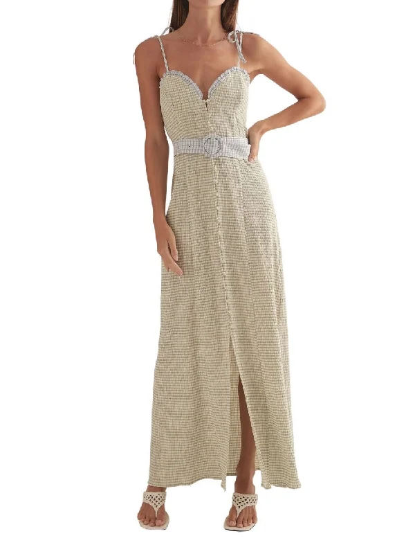 Steals and Deals Jasmine Dress Mixed Gingham