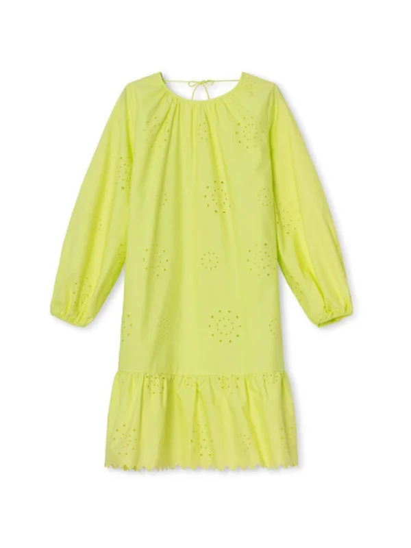 Super Bargain Jewel LS Dress 506 Shadow Lime