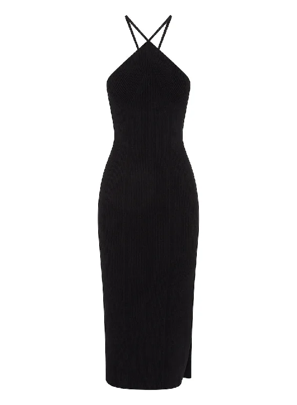 Price Break KEELEY DRESS - RAVEN
