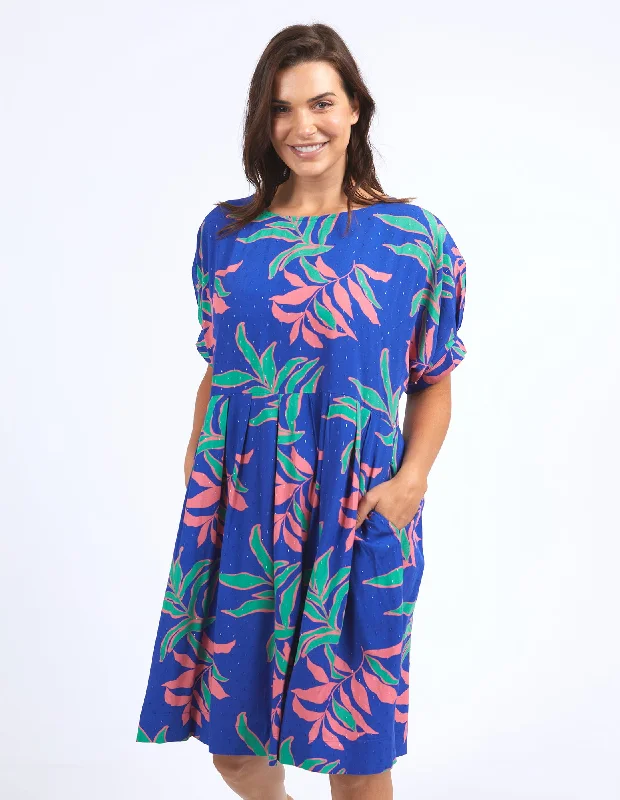 Year-End Clearance Leilani Dress Lani Tropical Print