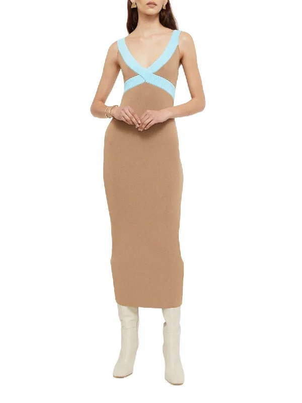 Today’s Special Lilian Dress Sand/Aqua