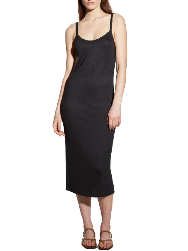 Don't Wait Lori Slip Dress Black