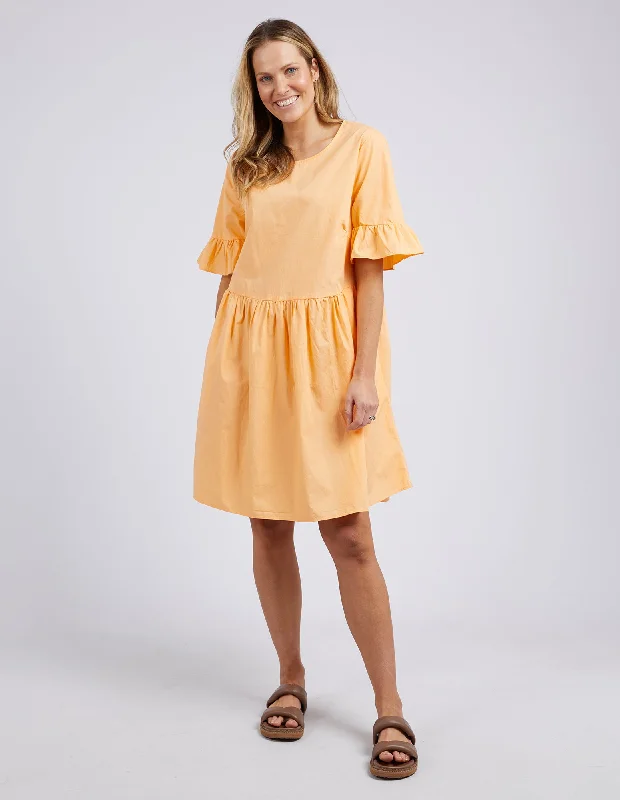 Mega Deal Lotus Dress Papaya