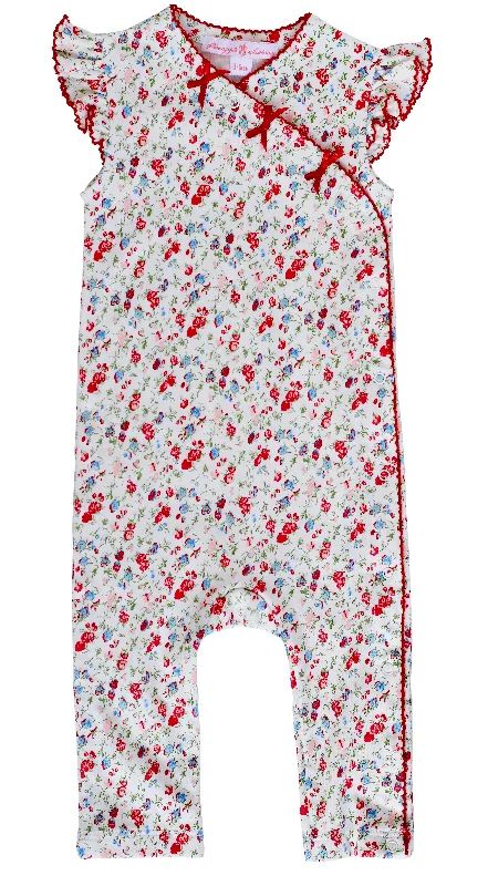 Lowest Price Madison Poppy Floral Romper