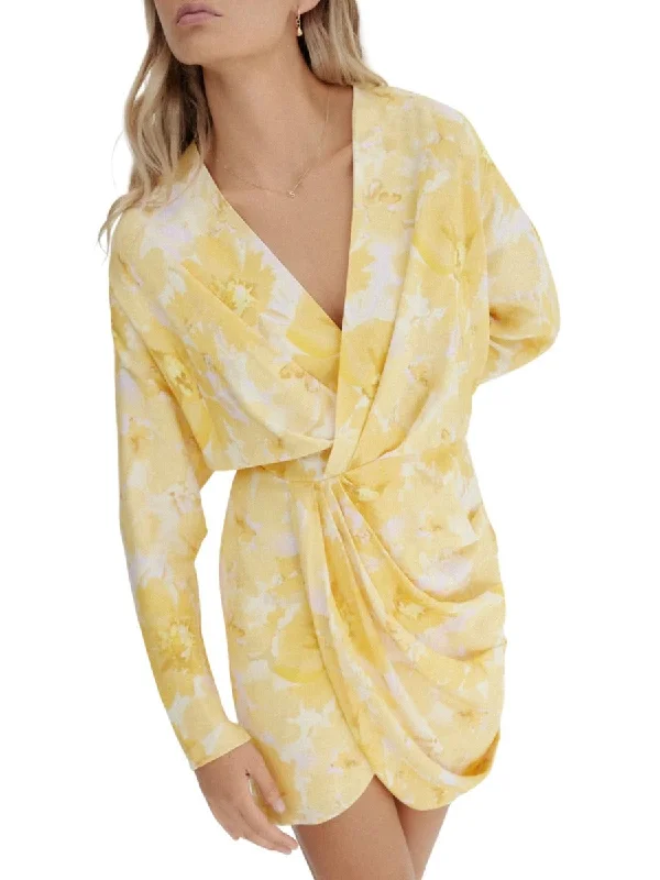 Exclusive Savings Maeve Mini Dress Gold Poppy Floral