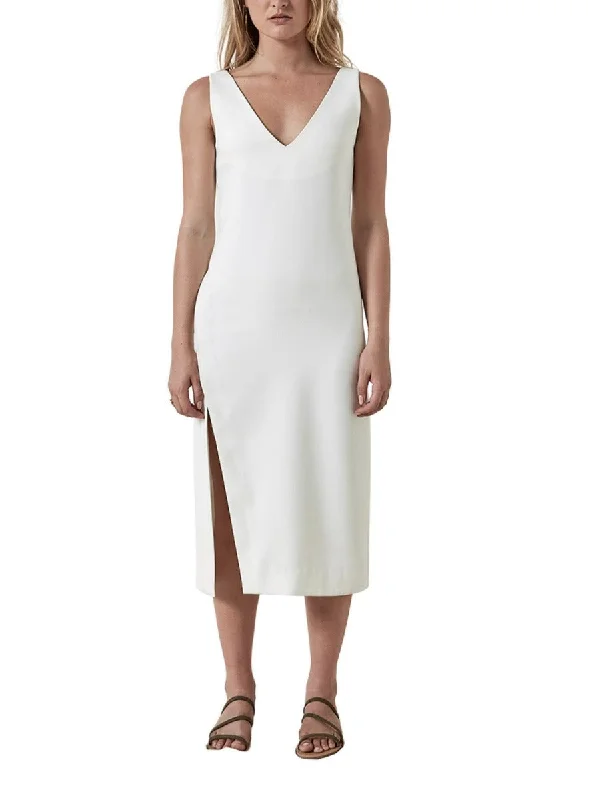Sale Event Maja Midi Split Dress  White