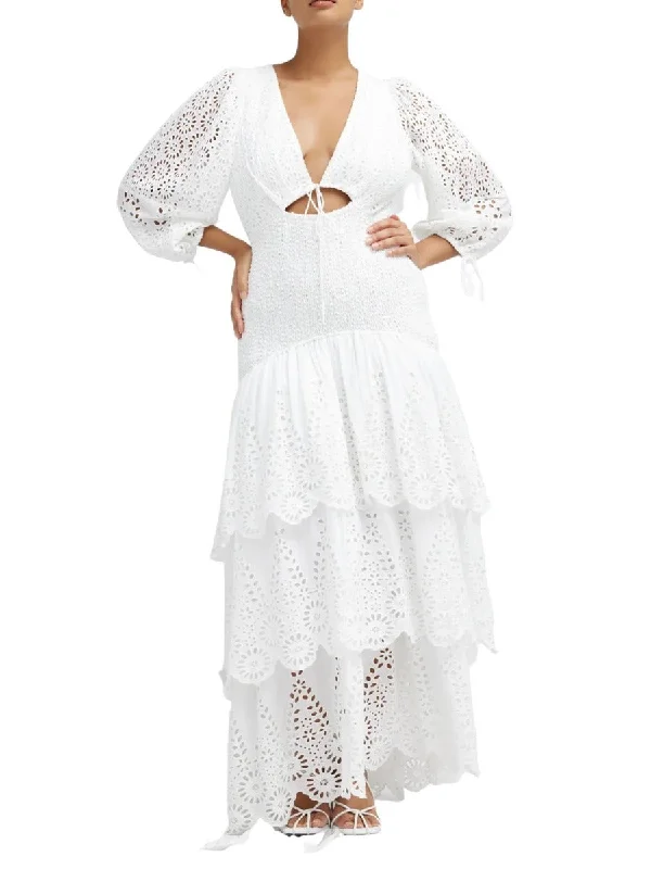 Discount Deals Mazie Dress Ivory