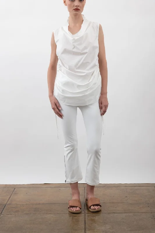 YEAR-End Clearance Organic Cotton Bias Drape Neck Dress - VERUSHKA