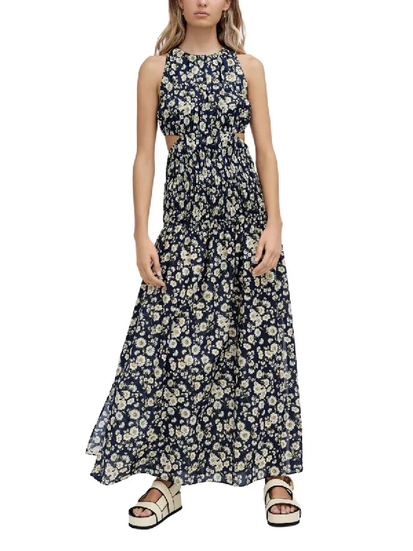 Early Access Philippa Dress Midnight Daisy