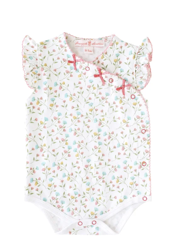 Limited Time Discount Pink Arabella Onesie with Bows