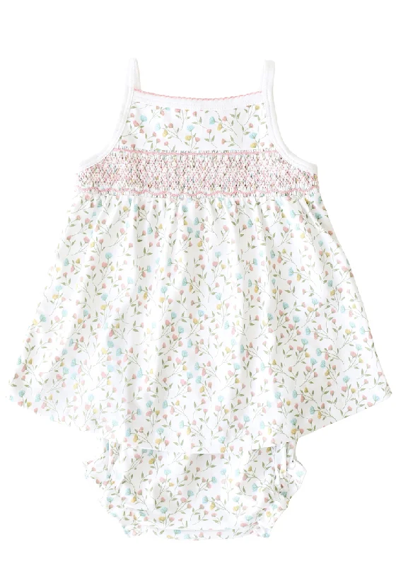Referral Discount Pink Arabella Smocked Tank Dress