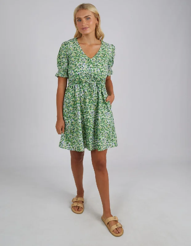 Big Discounts Prairie Dress Floral Print