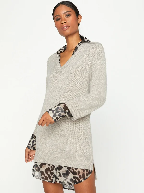 Price Drop The Looker Layered V-Neck Dress