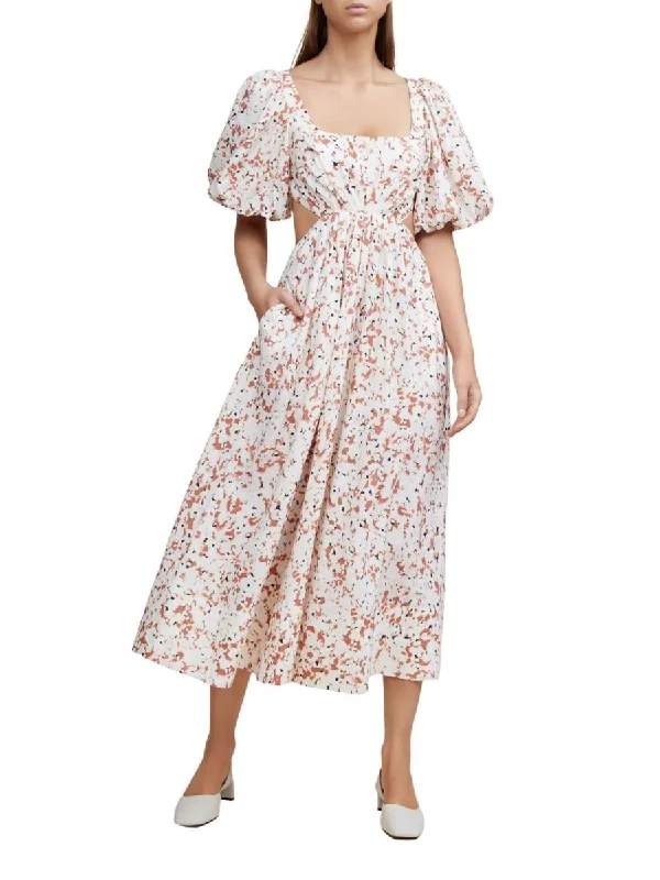 Huge Discounts Roseville Dress Terazzo Print