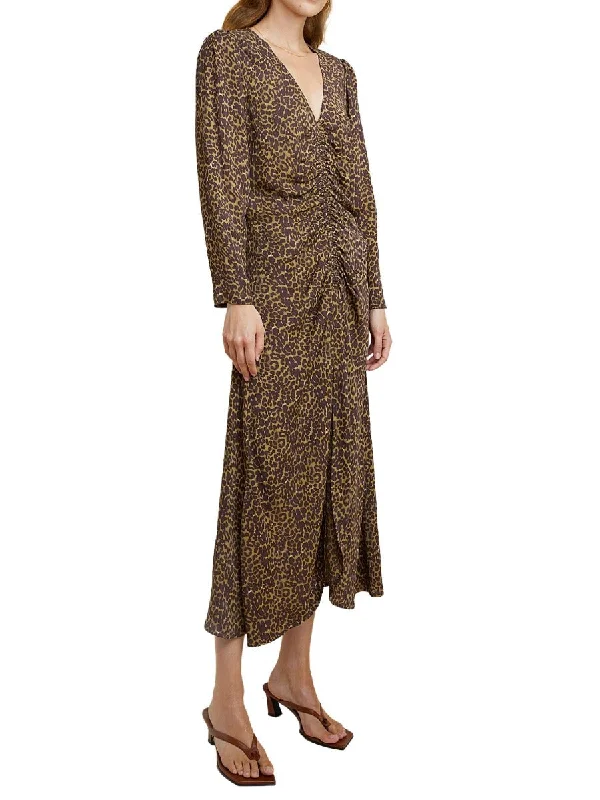 Shop and Save SABRINA DRESS CAMOUFLAGE LEOPARD