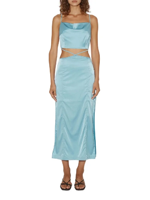 Fantastic Offers Serpentine Dress Cornflower