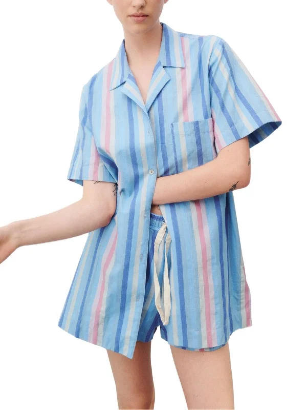 Super Sale Splash Shirt Dress - Paddle Pop