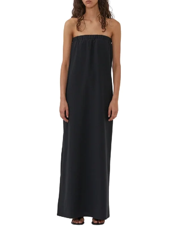 Massive Deals Strapless Ruffle Dress