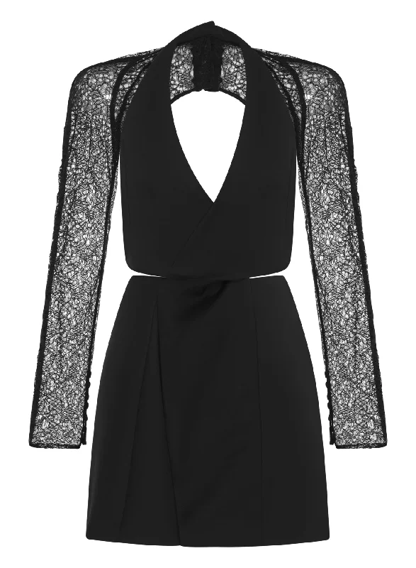 Don't Wait SUZIE DRESS - BLACK