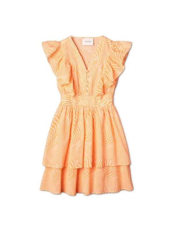 Unmissable Offer Tahlia Short Dress 514 Warm Apricot