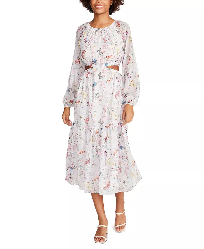 Clearance Sale The Cadi Butterfly Midi Dress