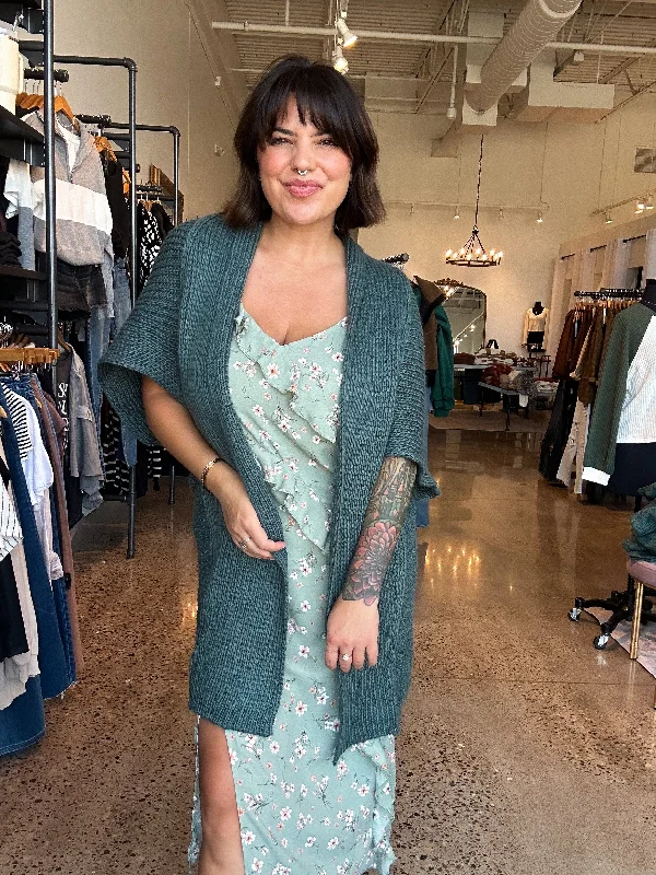 Markdowns The Maya Asymmetrical Ruffle Floral Dress