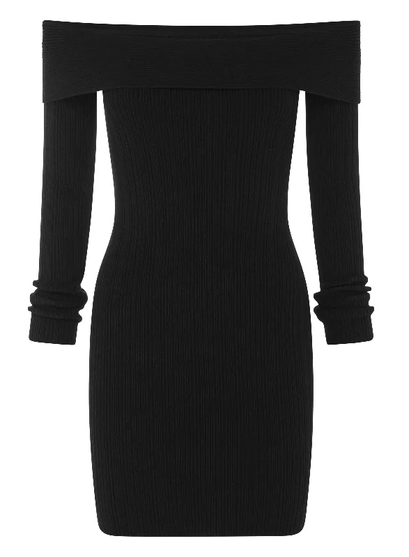 Price Break YANI DRESS - RAVEN