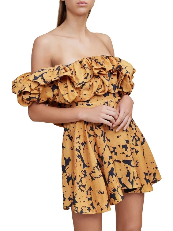 Instant Discount York Dress Night Garden Print