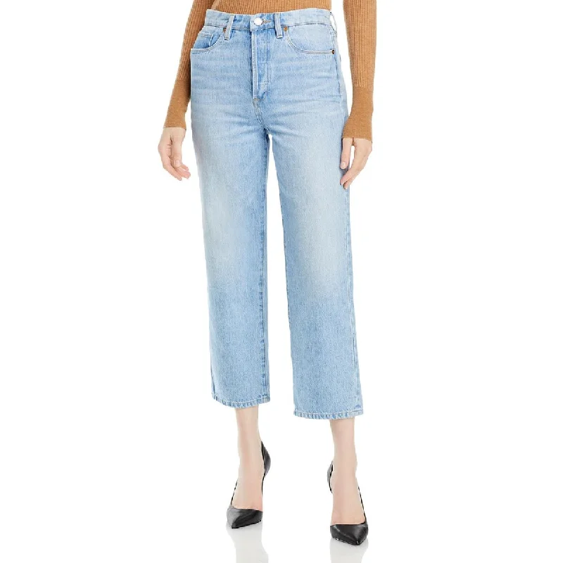 Great Deals [BLANKNYC] Womens The Baxter Ribcage Button Fly High Rise Straight Leg Jeans