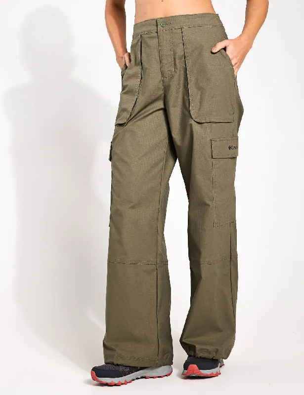 Exclusive Access Brea Falls Cotton Ripstop Pant - Stone Green