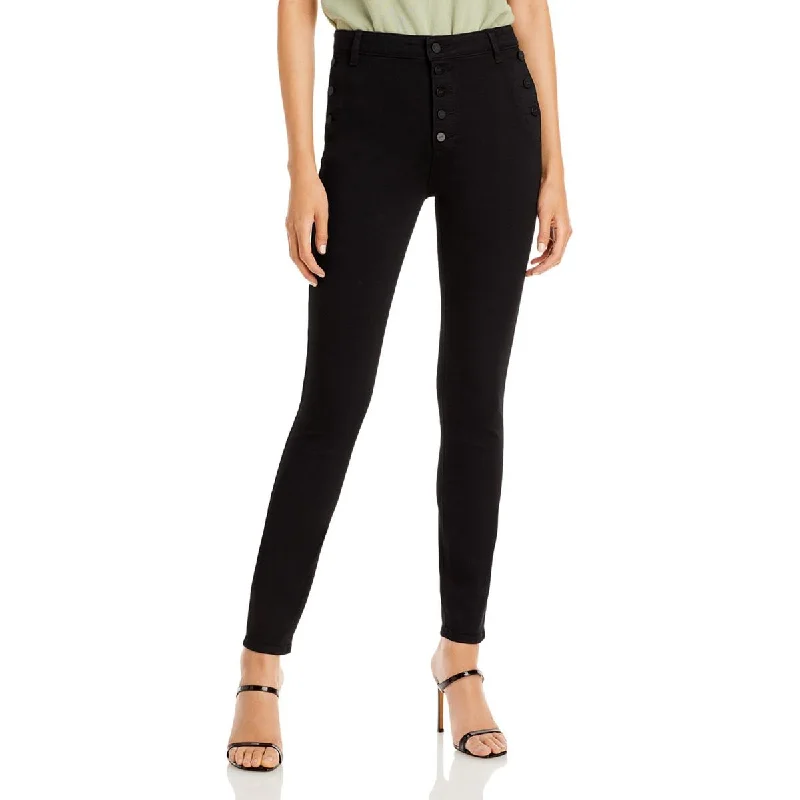 Friends and Family Sale Paige Womens Emmie Ankle Button Fly Skinny Jeans
