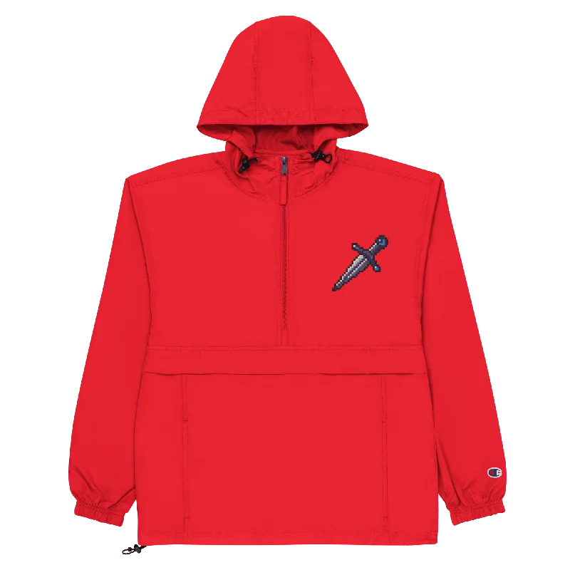 Fantastic Deals Passion® Red Champion Embroidered Packable Jacket