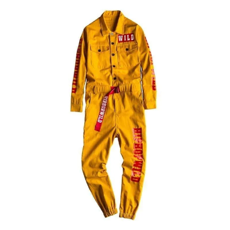 Buy Now Printed Long Sleeve Jumpsuit