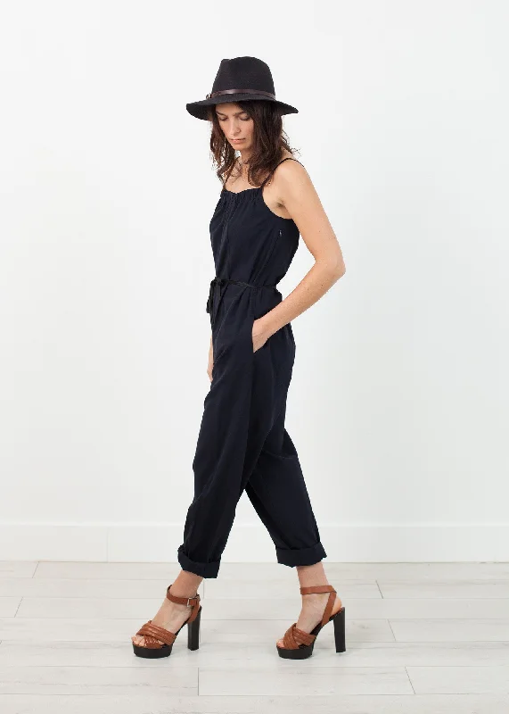 Value Deals Sleeveless Jumpsuit in Navy