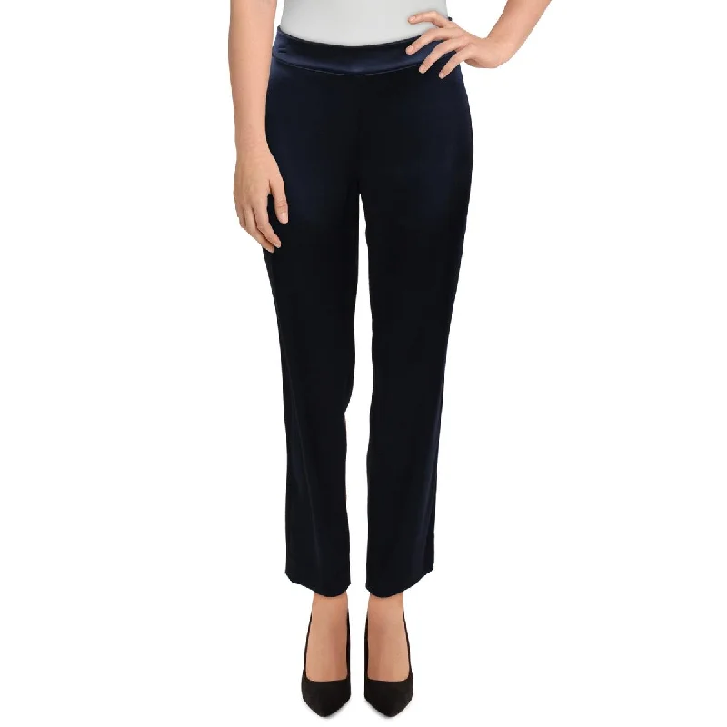 Early Bird Discount St. John Womens Emma Satin Office Ankle Pants