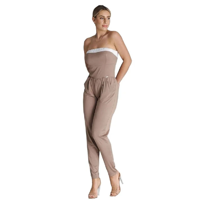 Deep Discounts Urban Chic Strapless Jumpsuit